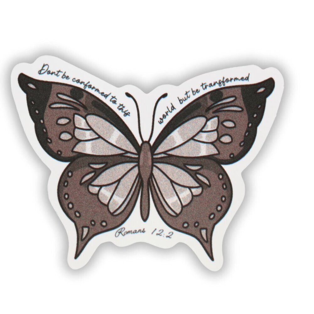 Sticker Bundles 12x $6 Religious Christian Bible Verse Romans 12:2